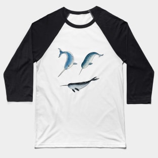 narwhal Baseball T-Shirt